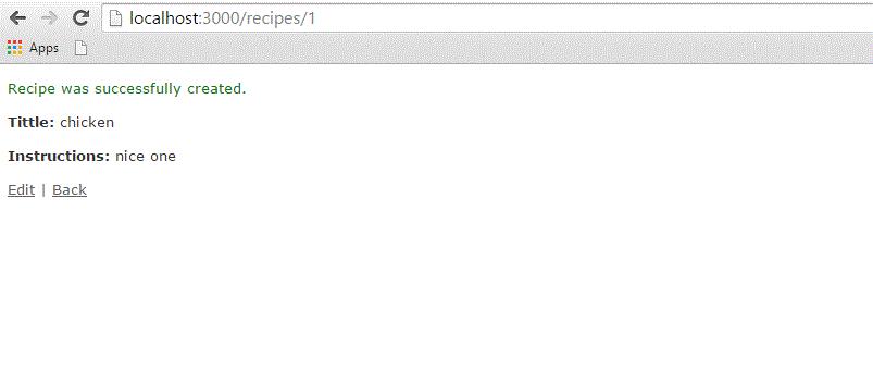 Create Recipe