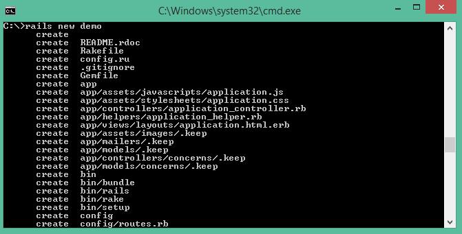 Rails New Demo