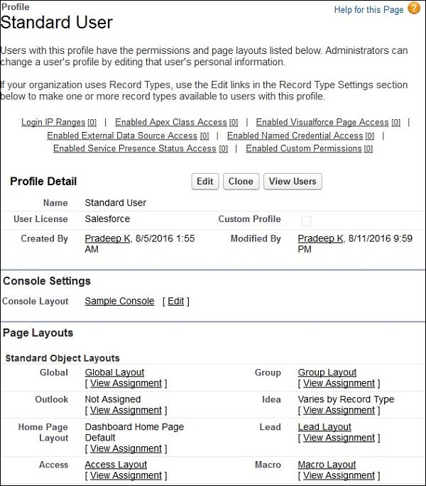 Edit Profile