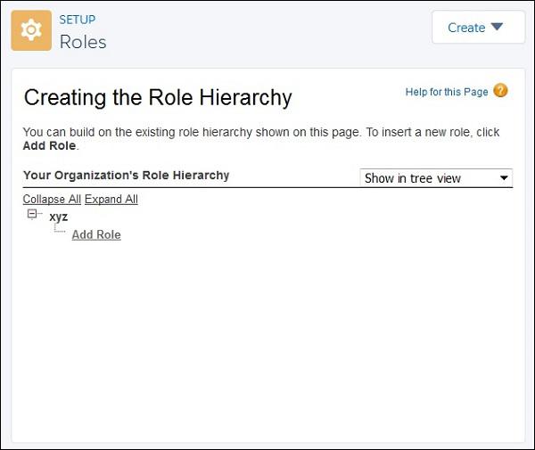 Role Heirarchy 2