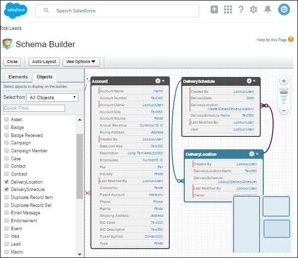 schema builder