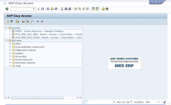 SAP Easy Access