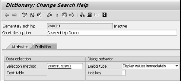 Search Help Demo