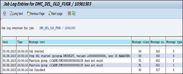 Log Entries