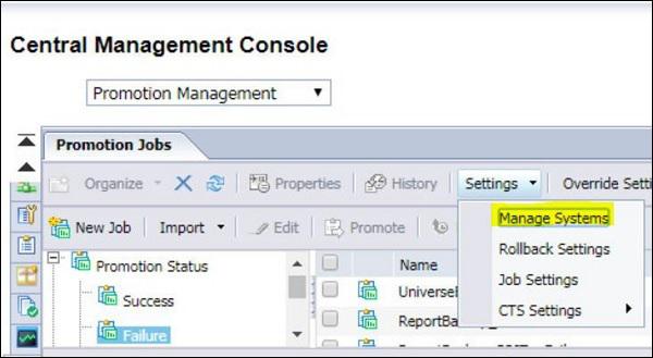 Manage Systems