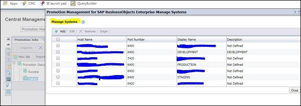 Systems Window
