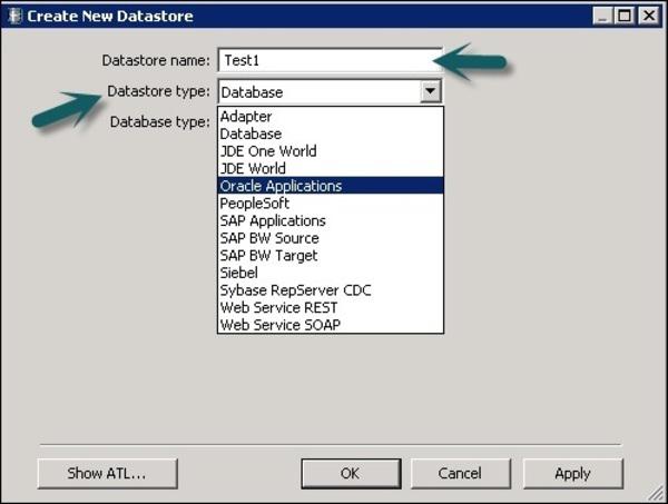 Datastore Name Type