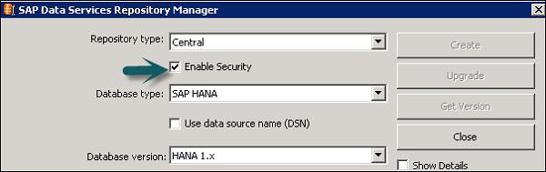 Secure Central Repository
