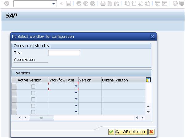 Process Workflow Configuration