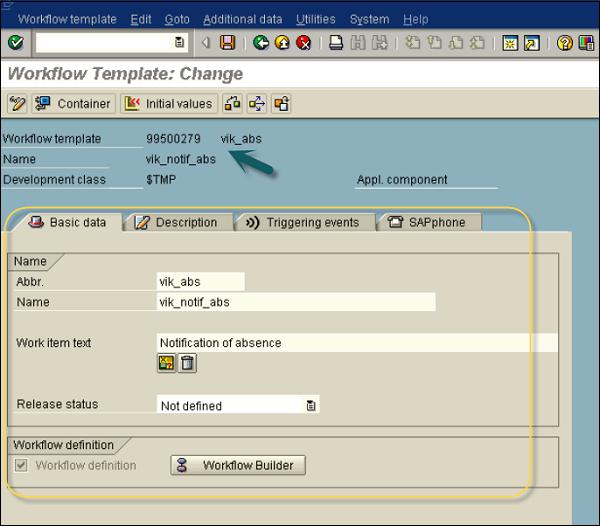 Workflow Template
