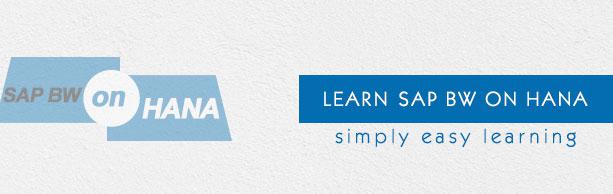 SAP BW on HANA Tutorial