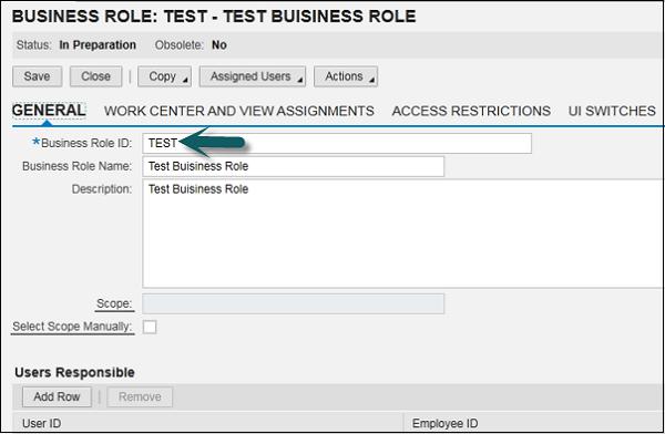 Business Role