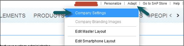 Company Settings