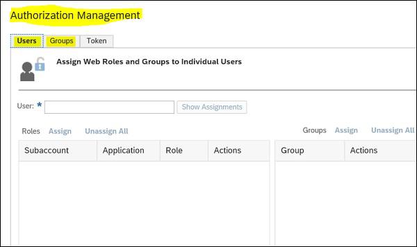 User Roles