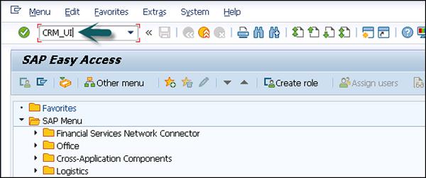 CRM UI