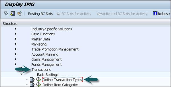Define Transaction Type
