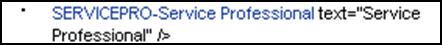 Service Professionals