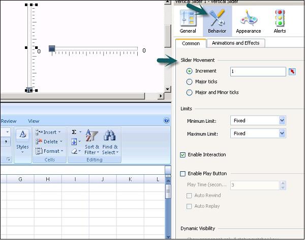 Slider Movement