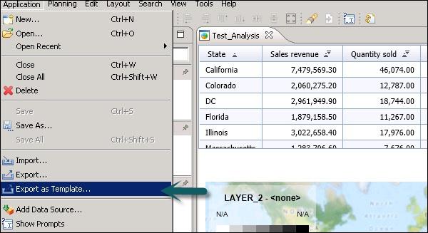 Export Template