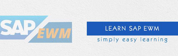 SAP EWM Tutorial