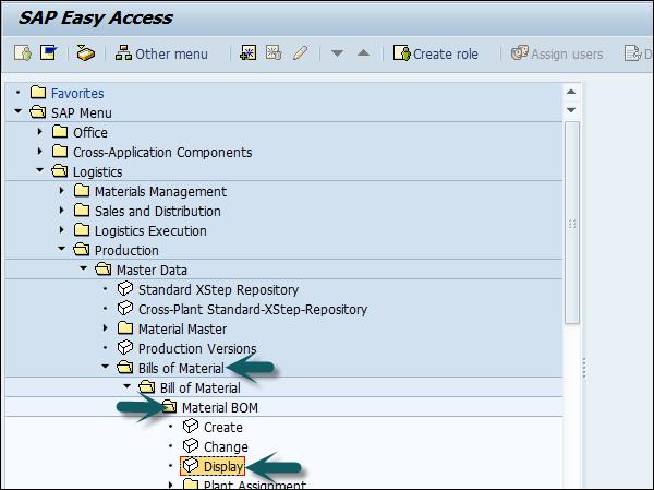 Setup Master Data
