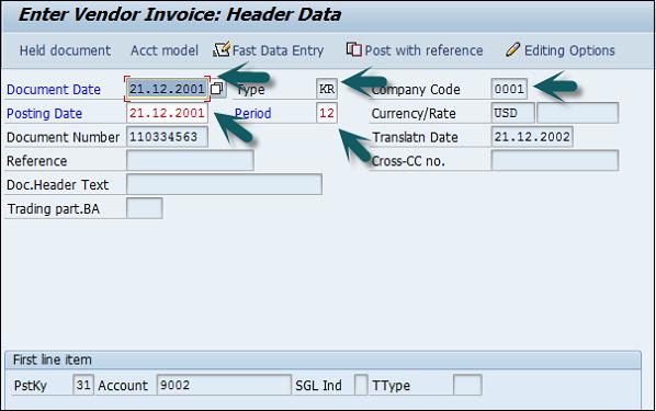 Invoice in Foreign Currency