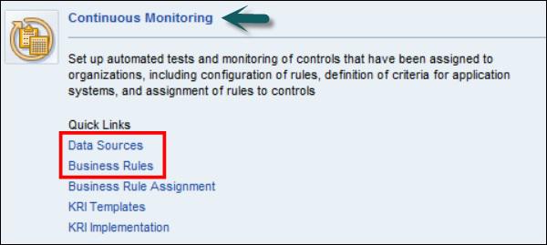 Continuous Monitoring