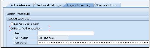 Security Tab