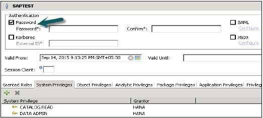 Username password