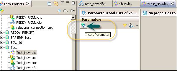 Click Parameters