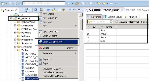 Open Data Preview