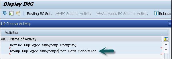 Select Group Employee Subgroups