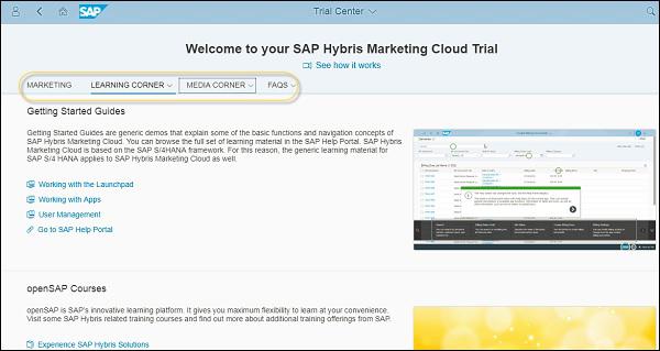 SAP Learning Corner