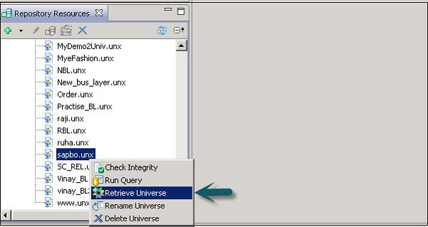 Repository Resources section