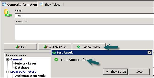 Test Connection