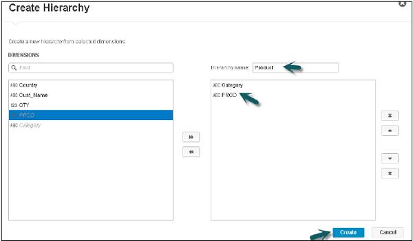 Creating Custom Hierarchy Step2