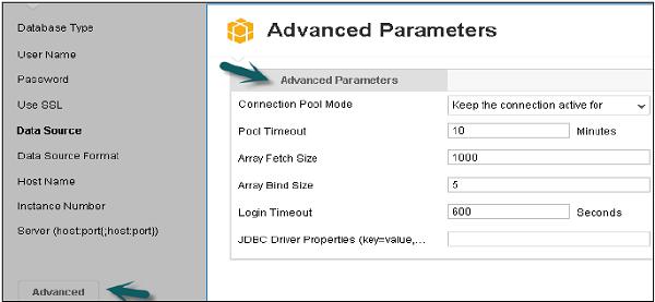 JDBC Driver Properties