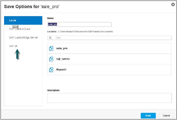 Save Options