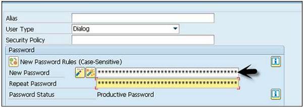 New Password