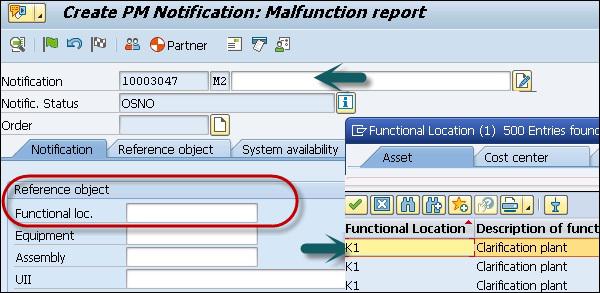 Malfunction Report