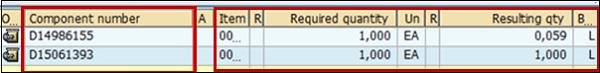Component Number