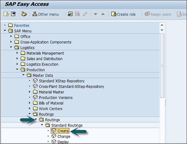 Create Routing