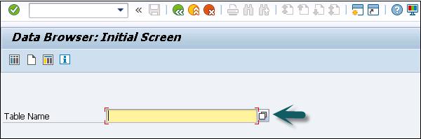 Initial Screen