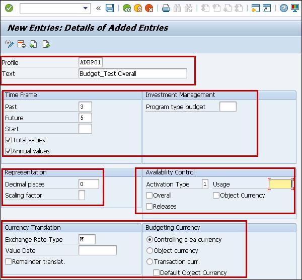 Availability Control
