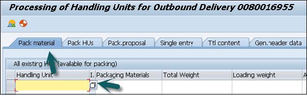 Handling Units