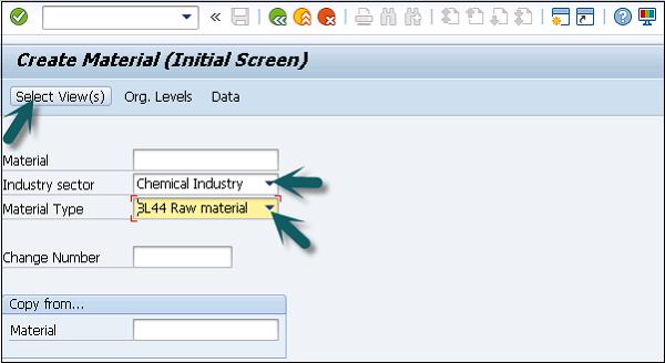 Initial Screen