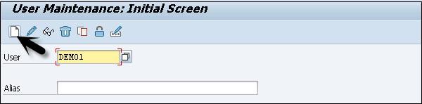 Creating a User