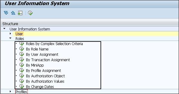 User Information