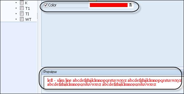 Font Settings