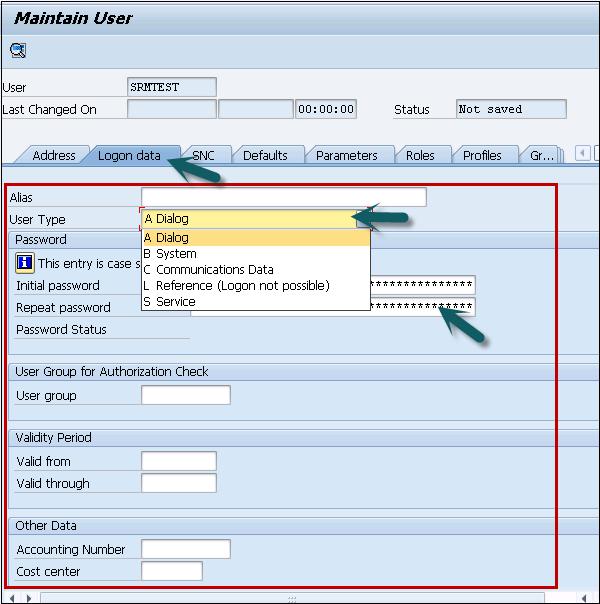 Logon Data